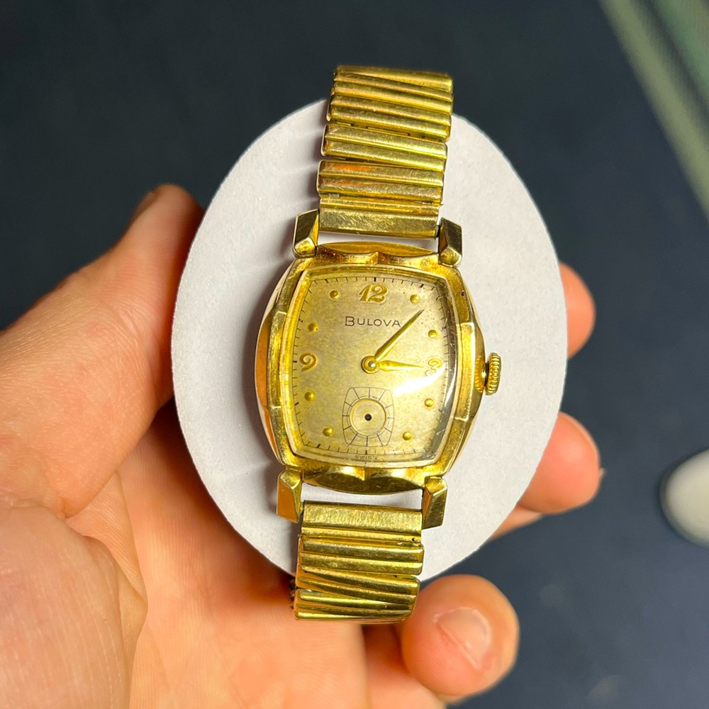 Vintage Bulova Men’s Watch,1956 Edition,Gold Plated,U… - Gem